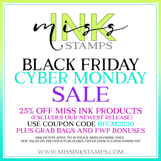 Black Friday/Cyber Monday Sale!