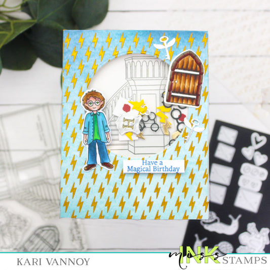 Double Window Magical Shaker Card