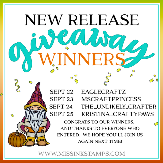 New Release Giveaway Winners!