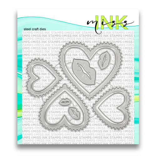 SWAK Postage Hearts